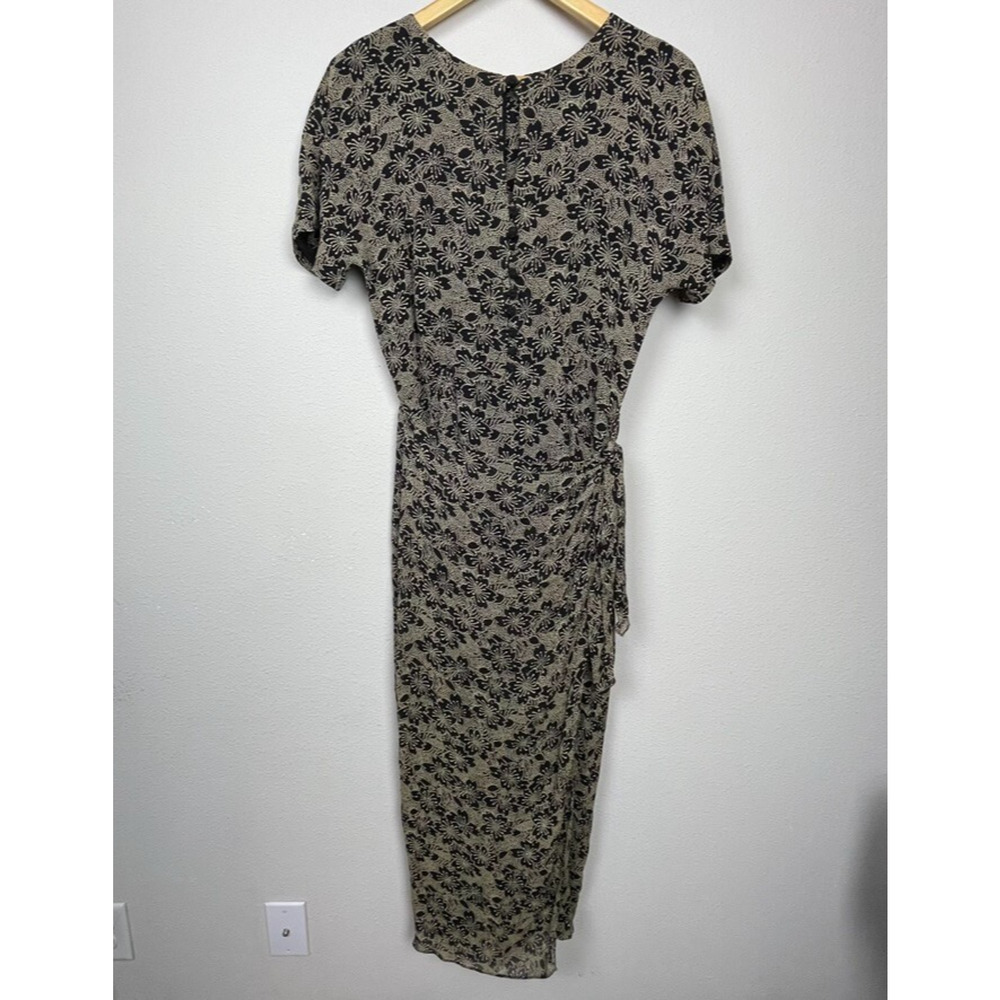 Dana Buchman Dress Sz 8 Y2K Vintage Long Maxi Black‎ Beige Cottagecore Classy